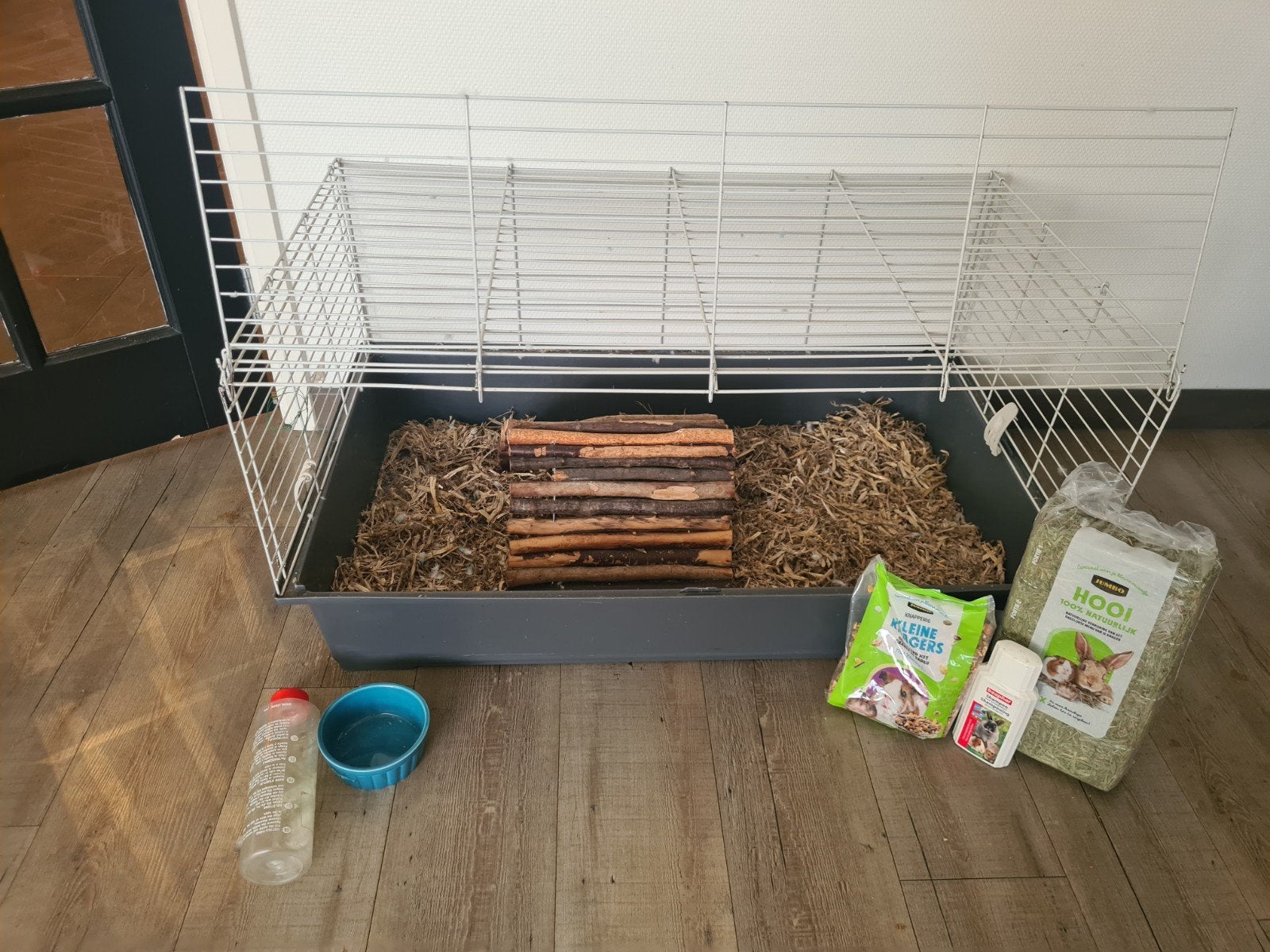 Cavia kooi gratis incl toebehoren, Kooi, 75 tot 110 cm, Cavia, Ophalen
