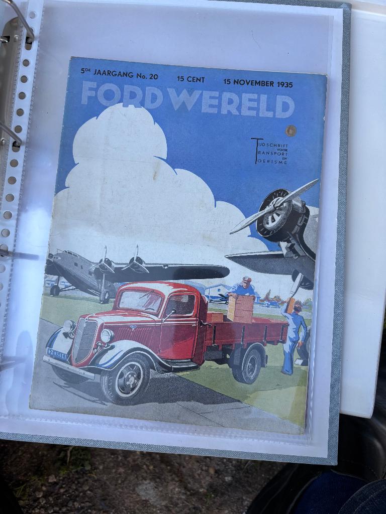 Fordwereld 1935 nr 20, Ophalen of Verzenden, Gelezen, Ford