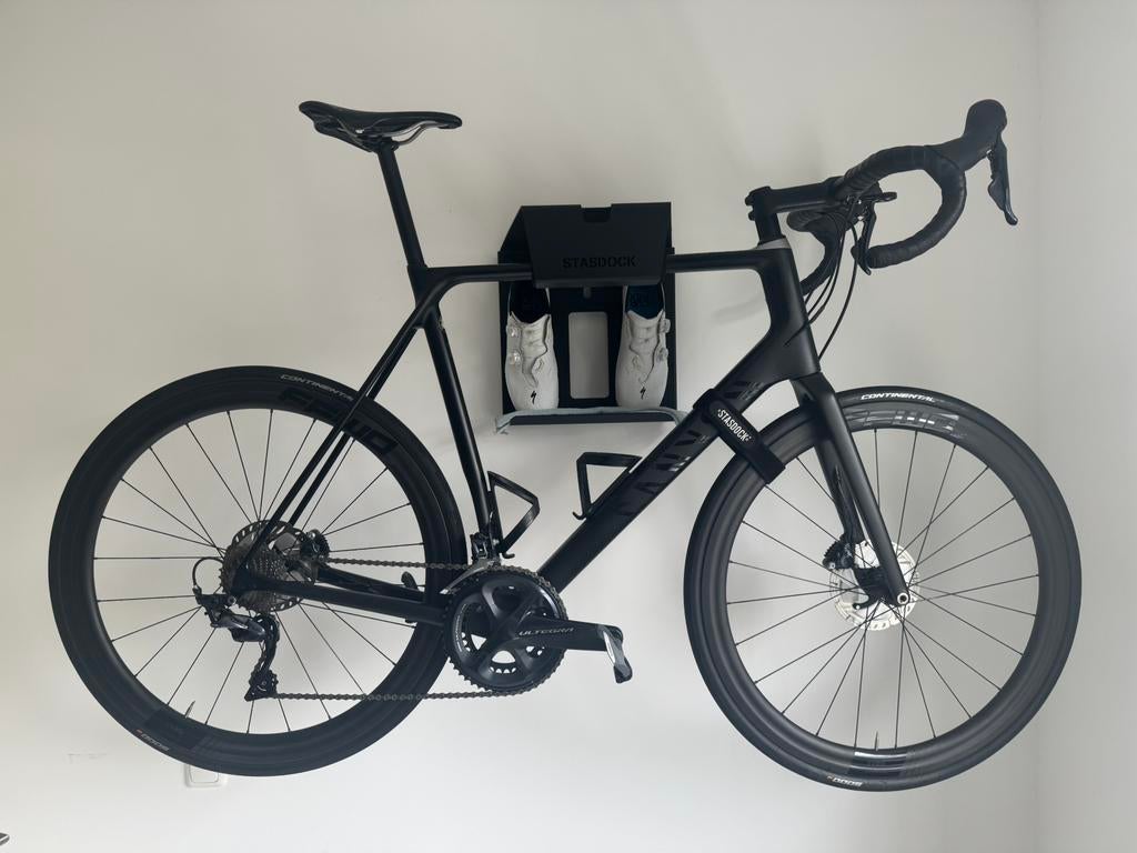 Canyon Endurace CF SL 8 maat 2XL mat zwart, 28 inch, Carbon, Heren, Zo goed als nieuw