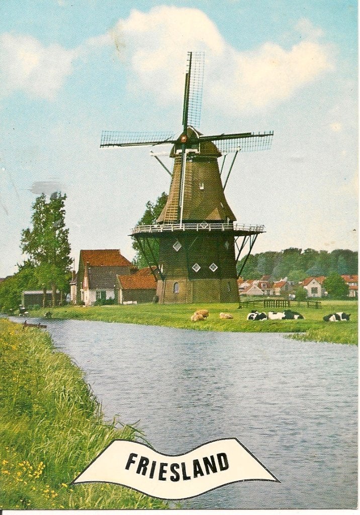 Ansichtkaart Jouster Penninga's molen, Friesland   Joure, Verzamelen, Ansichtkaarten | Nederland, Ophalen of Verzenden, 1980 tot heden