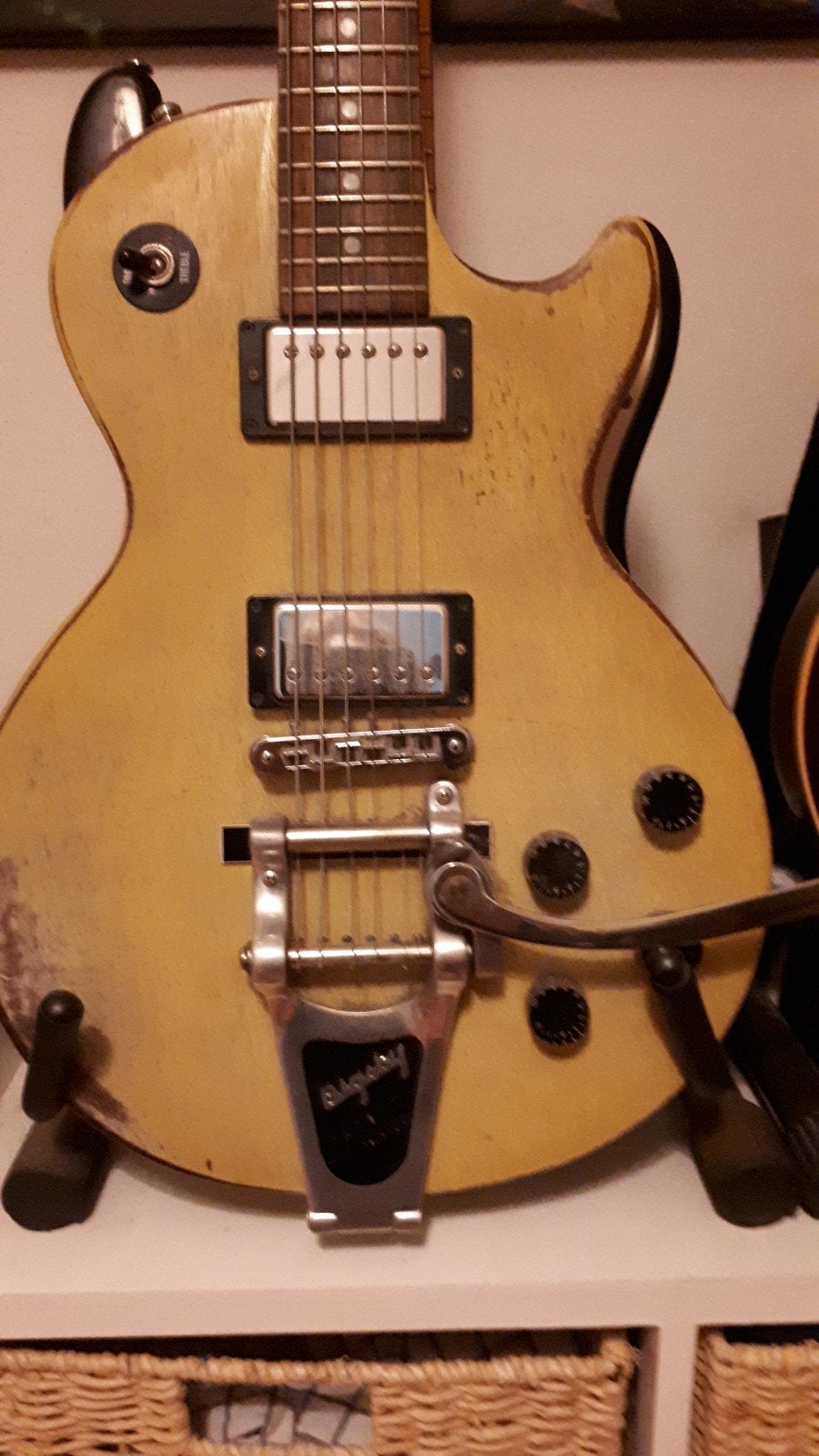 Gibson Les Paul Special(usa)met Bigsby - Vintage Look, Muziek en Instrumenten, Snaarinstrumenten | Gitaren | Elektrisch, Ophalen of Verzenden