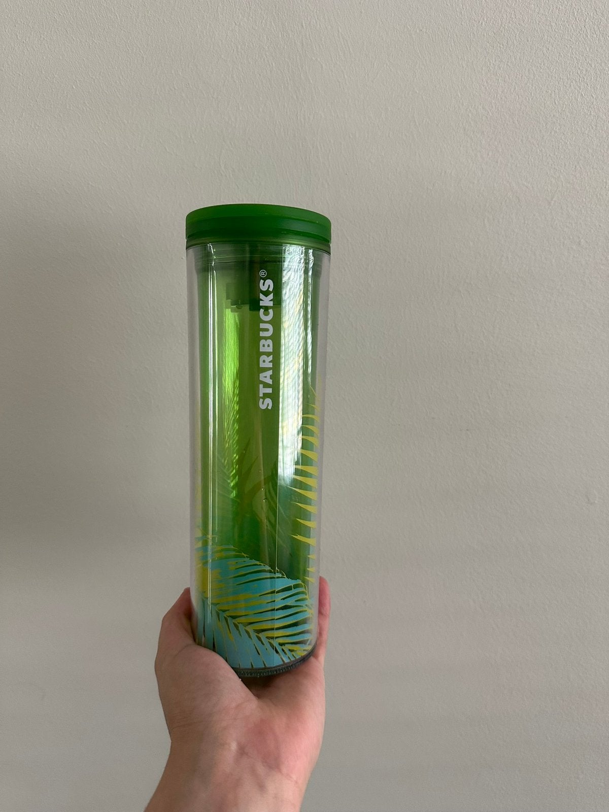 Starbucks drinkbeker groen, Ophalen of Verzenden, Zo goed als nieuw, Overige stijlen, Kop(pen) en/of Schotel(s)
