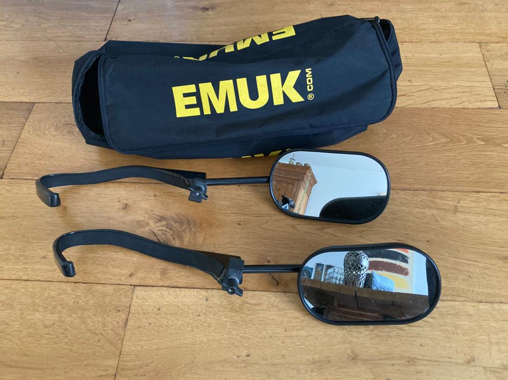 Emuk caravanspiegels 625 voor verschillende types Ford, Ophalen of Verzenden, Gebruikt