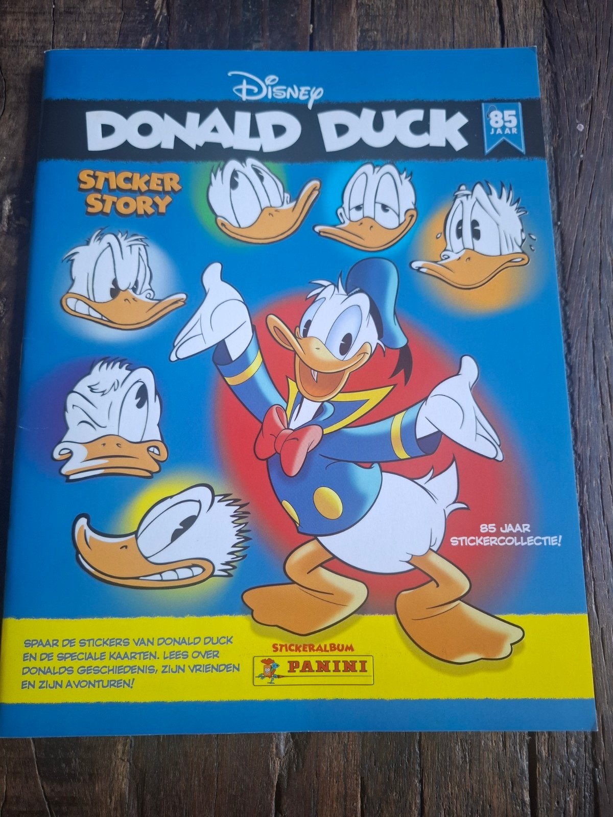 Panini Donald Duck 85 jaar, Ophalen of Verzenden, Zo goed als nieuw, Meerdere stickers