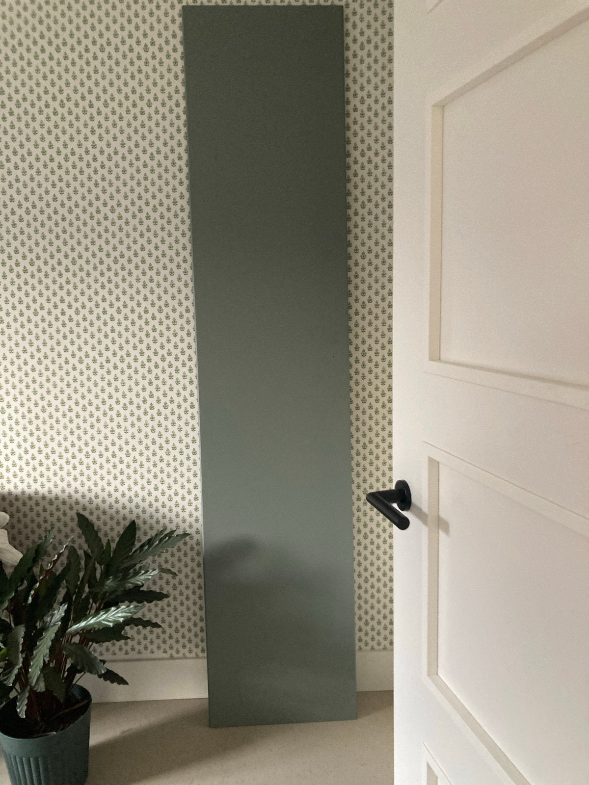 IKEA Reinsvoll Pax kast deur grijsgroen, 50x229 cm, Huis en Inrichting, Ophalen, Minder dan 50 cm, Gebruikt, 200 cm of meer