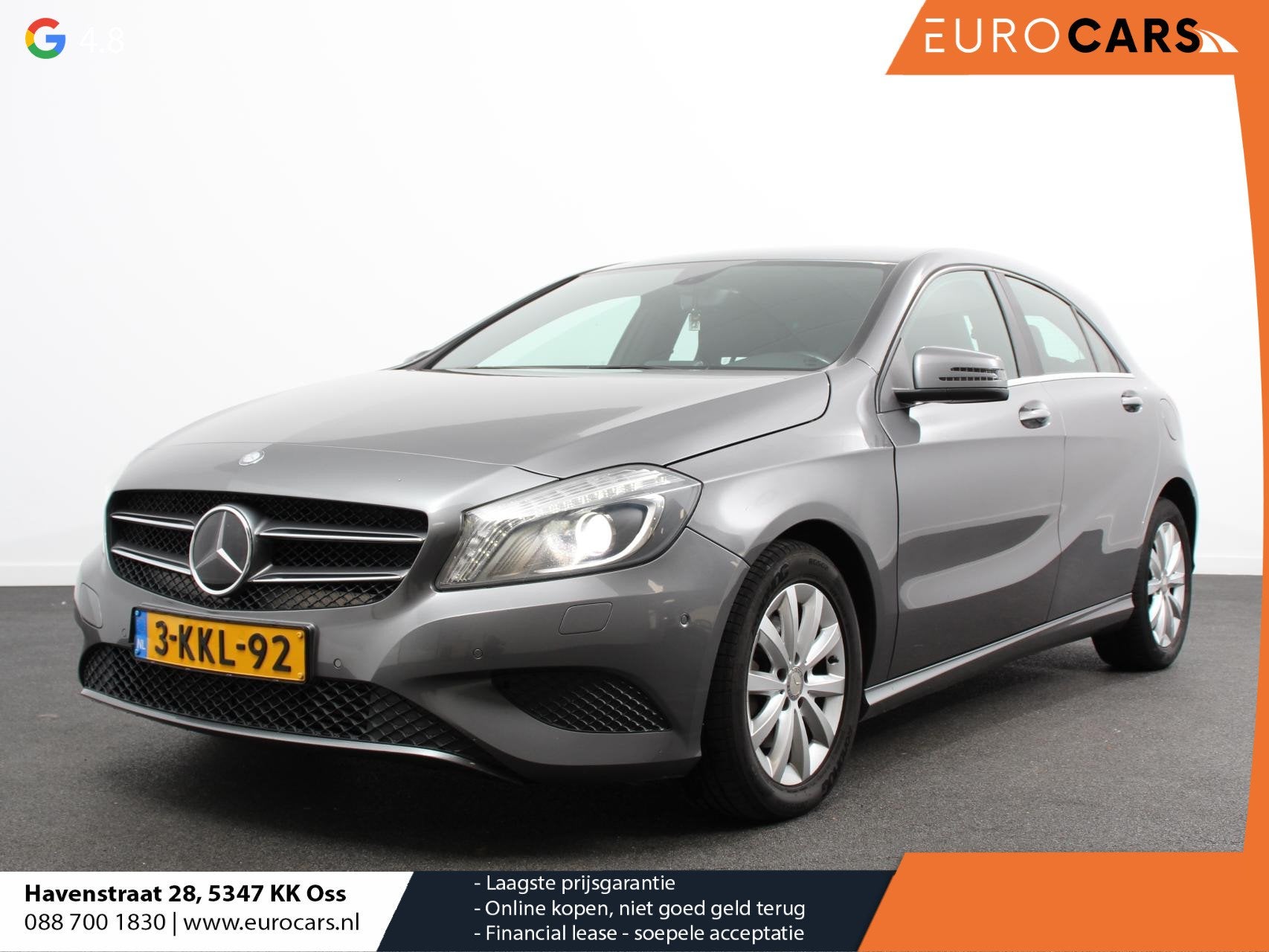 Mercedes-Benz A-klasse 180 Ambition Style Automaat Sfeerverl, Auto diversen, Automaat, Zilver of Grijs, Mercedes-Benz Nederland B.V.