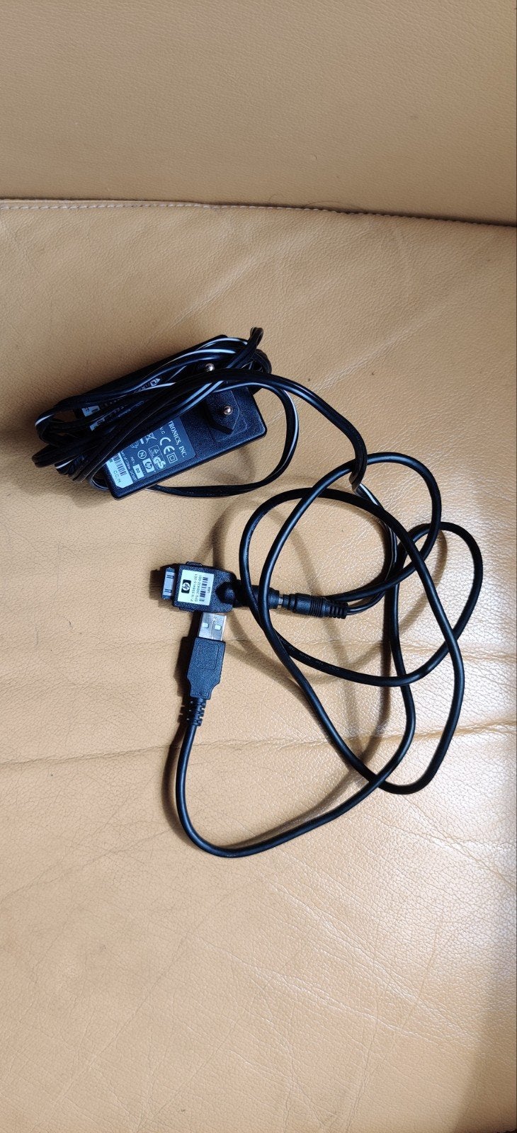 HP Kabel met Voedingsadapter - USB naar Oplader, Ophalen of Verzenden, Gebruikt