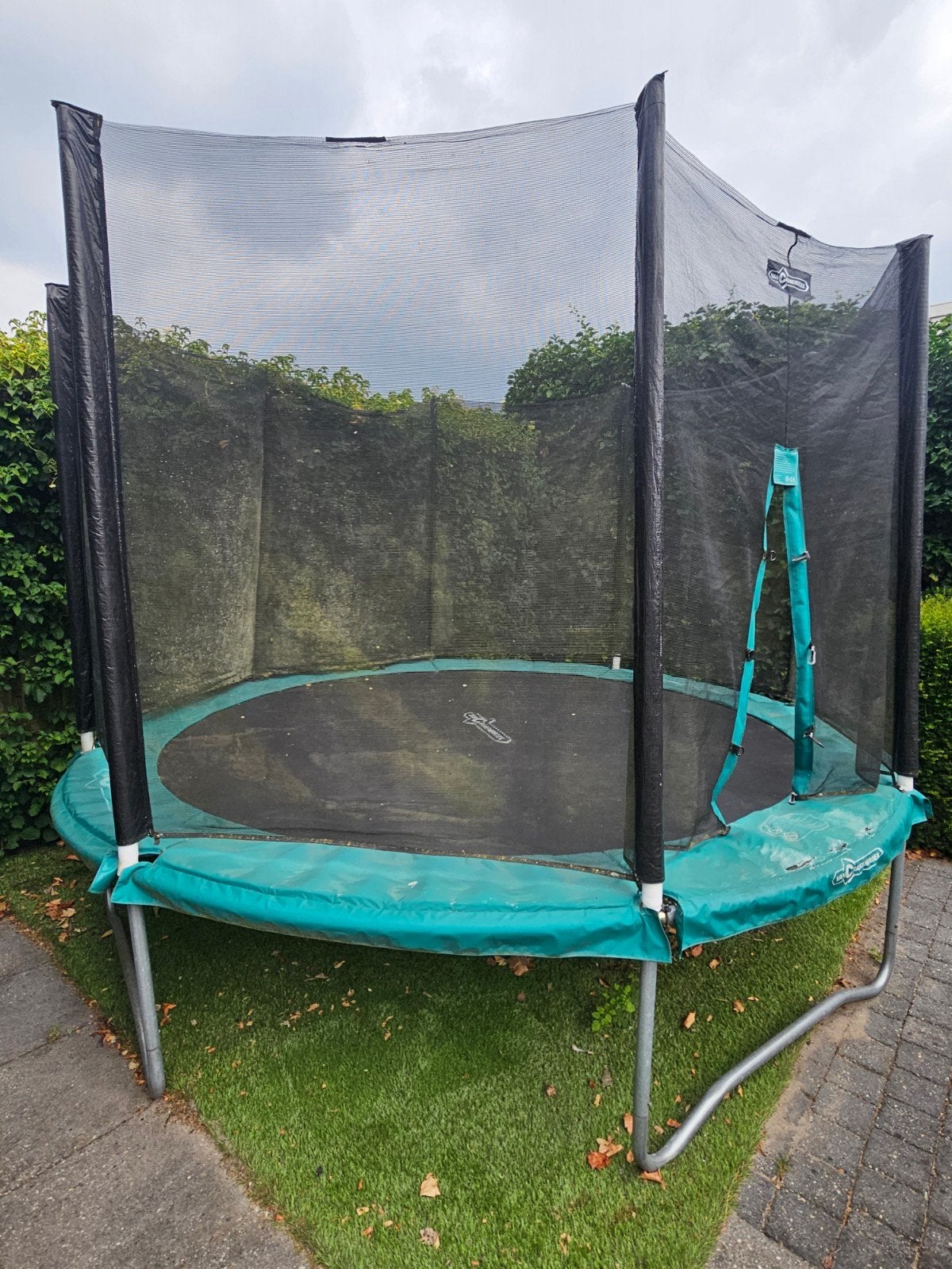 Grote Trampoline met veiligheidsnet, Ophalen, Gebruikt