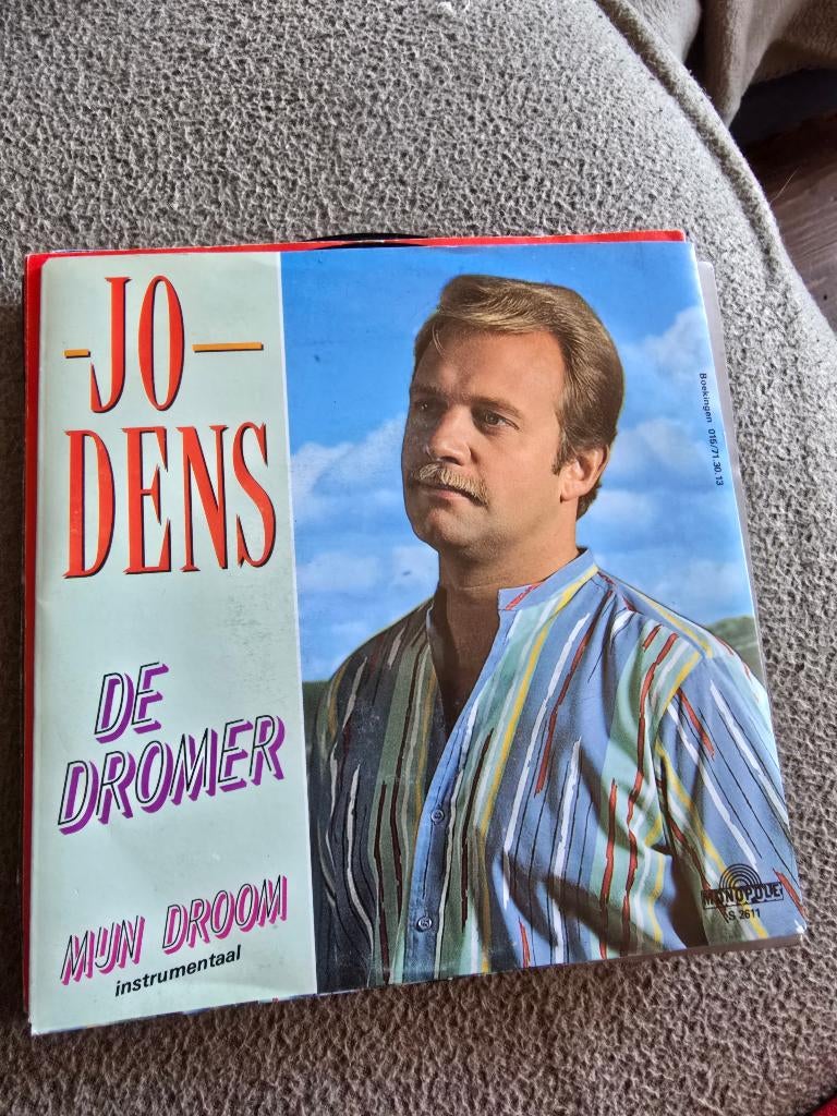 jo dens de dromer, Cd's en Dvd's, Vinyl | Nederlandstalig, Verzenden, Gebruikt, 7 inch, Levenslied of Smartlap