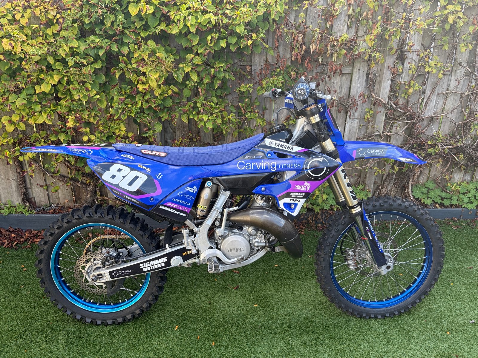 Nette Yamaha YZ125 2025 - Nieuwe koppeling, HGS demper, Ophalen