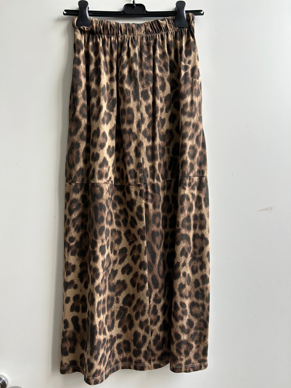 LUMINA lange leopard rok mt TU, Prato, Italie, Verzenden, Nieuw, Onder de knie