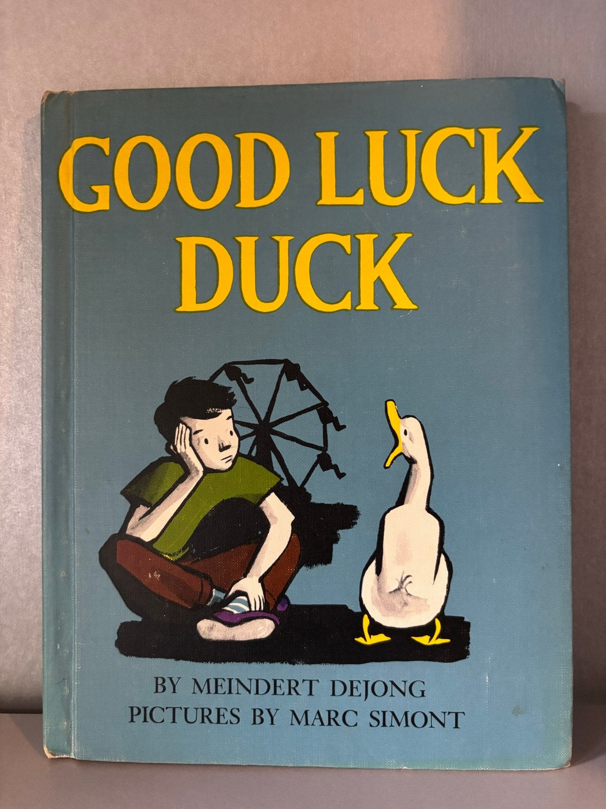 Good Luck Duck - Meindert DeJong (Vintage Kinderboek), Boeken, Ophalen of Verzenden, Gelezen, Fictie algemeen