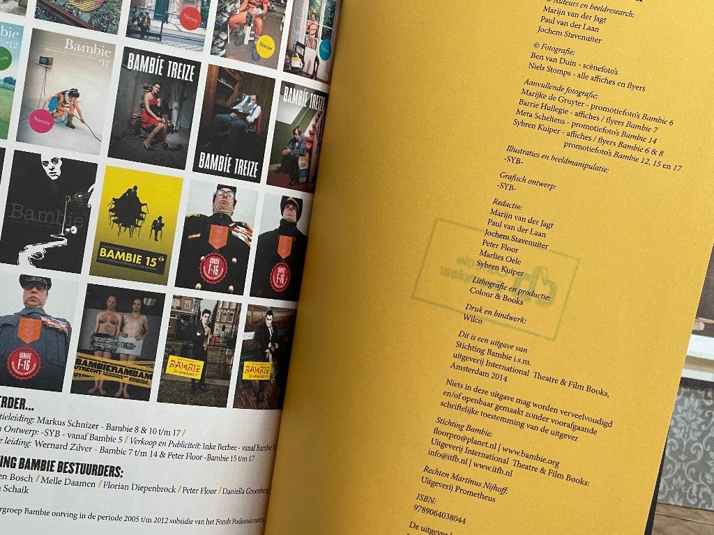 theater / Groot Bambie boek 2014 (Theater), Tickets en Kaartjes, Eén persoon, Juli