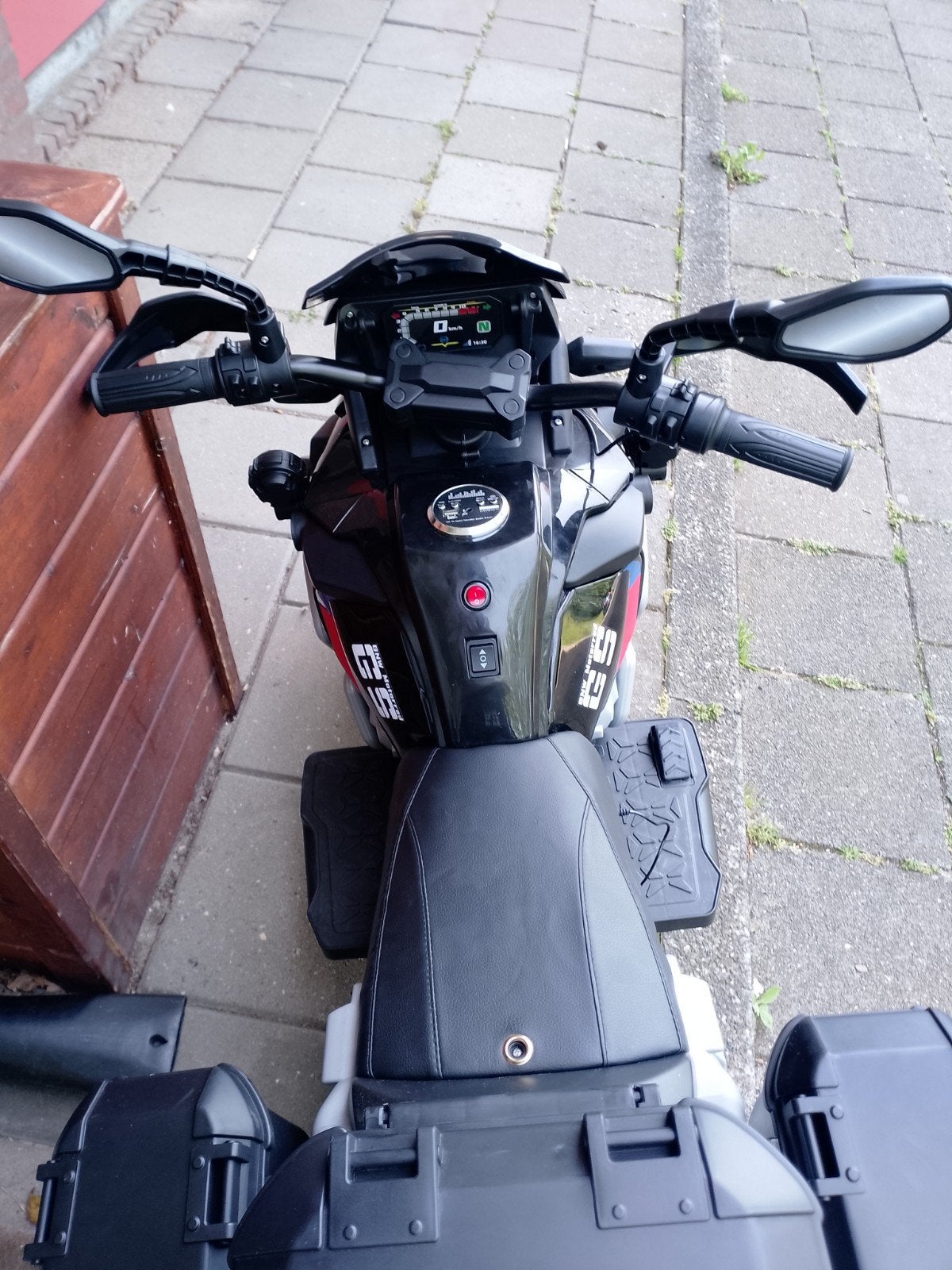 Stoere elektrische kindermotor BMW GSADV 12V (nieuwstaat), Ophalen of Verzenden, Nieuw