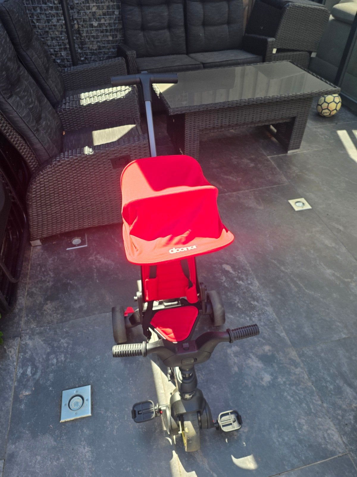Doona Liki Trike S3 Opvouwbare Driewieler - Rood, Ophalen, Zo goed als nieuw, Overige typen