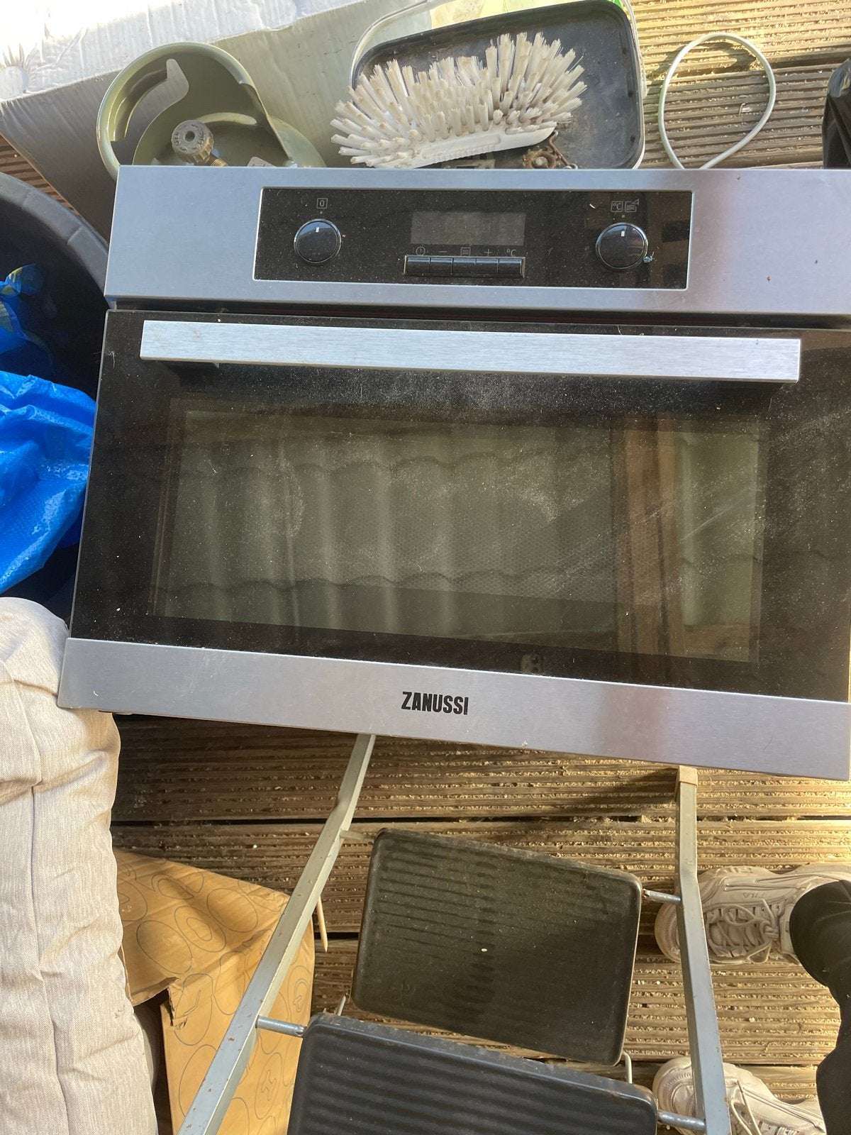 Zanussi Inbouw Oven - Gebruikt, Witgoed en Apparatuur, Ophalen, Gebruikt, Oven, 60 cm of meer