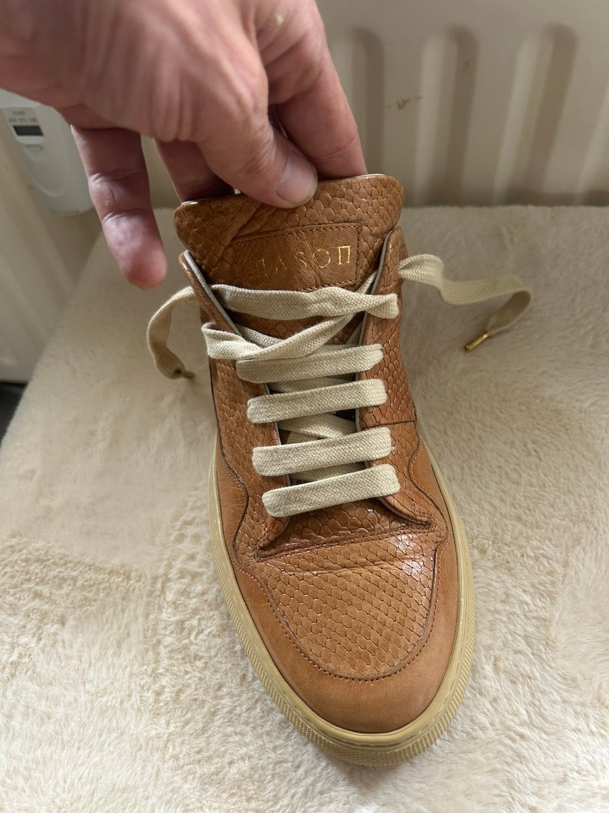 Mason Garments sneakers – Maat 42 – Zo goed als nieuw, Ophalen, Zo goed als nieuw, Bruin