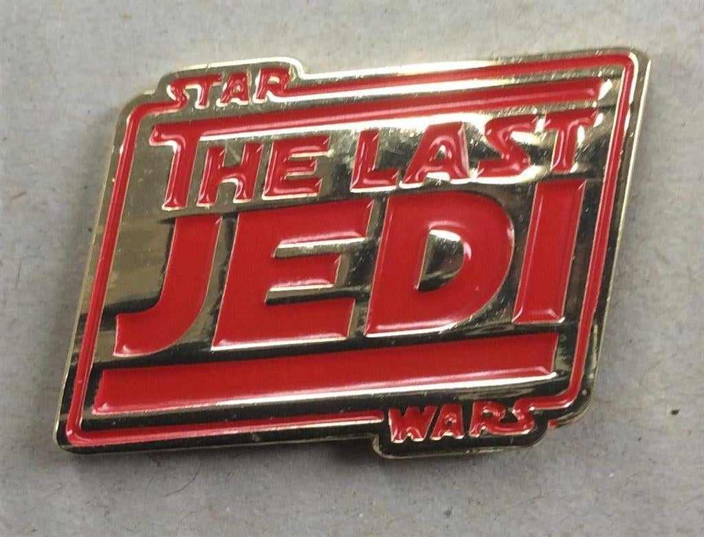 STAR WARS THE LAST JEDI Enamel film Pin Broche, Verzamelen, Star Wars, Verzenden, Nieuw, Actiefiguurtje