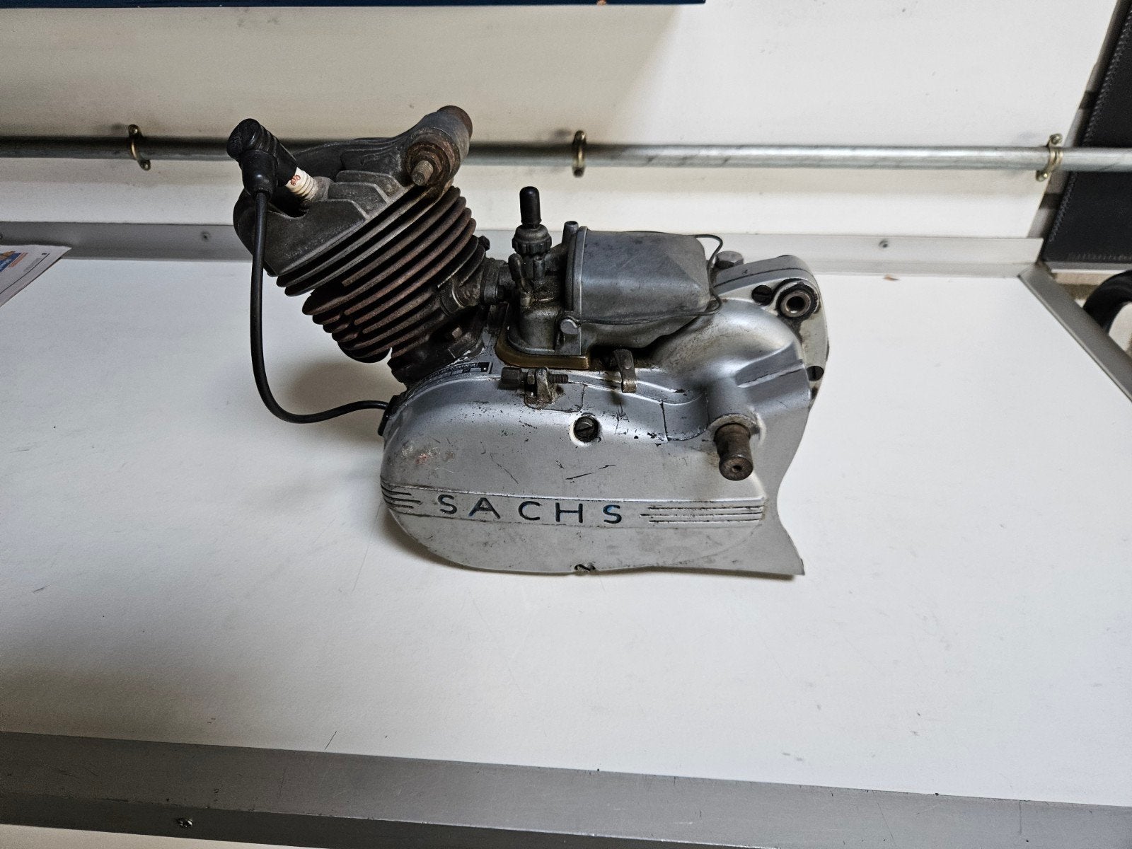 Sachs motor  blokje, Ophalen, Gebruikt, Carburateur