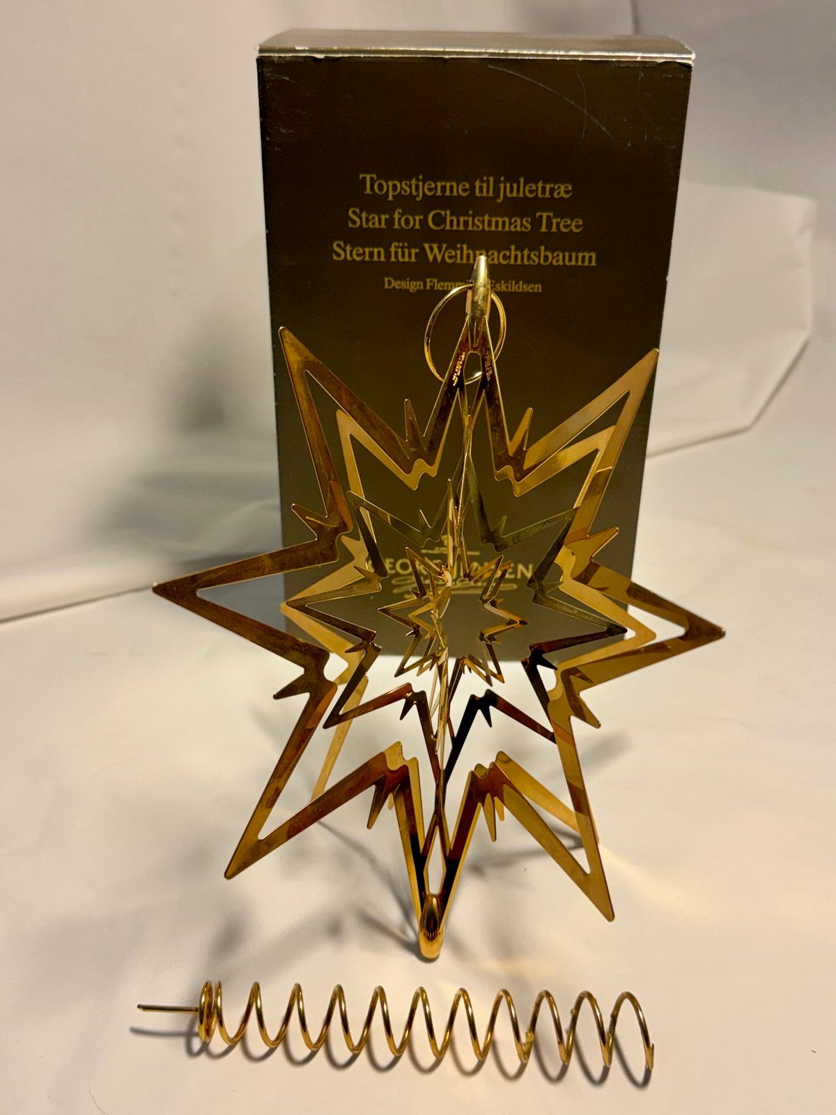 Georg Jensen kerstboomster, Ophalen of Verzenden, Zo goed als nieuw
