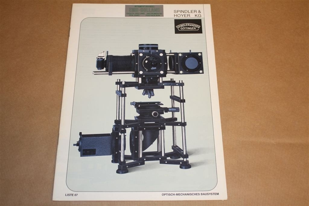 Spindler & Hoyer Optisch-Mechanisches Bausystem 1974, Ophalen of Verzenden, Zo goed als nieuw, Bouwkunde