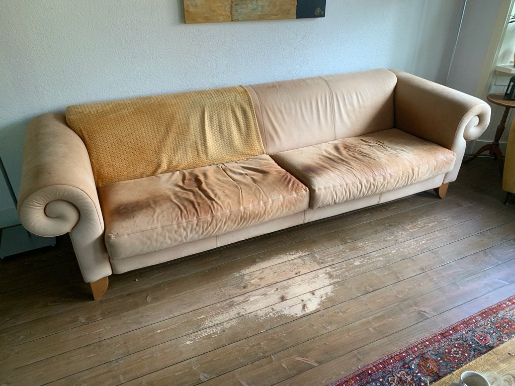 Design bank, Jan des Bouvrie, arX collectie van Gelderland, Ophalen, 250 tot 300 cm, Gebruikt, 75 tot 100 cm