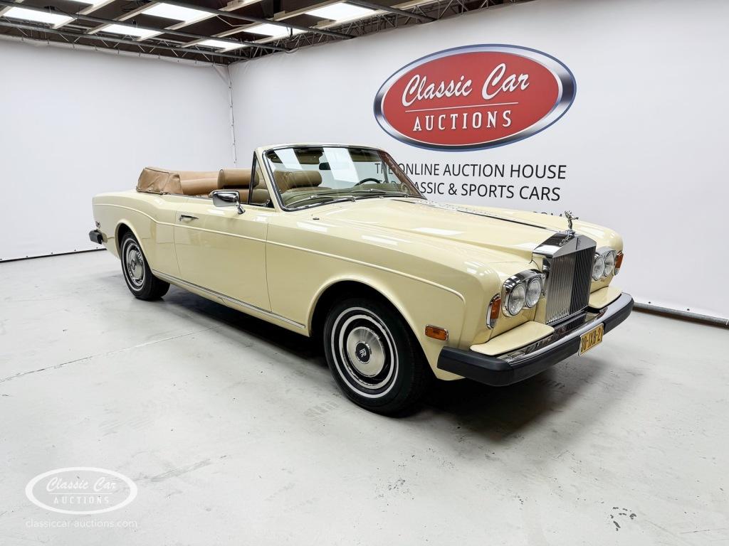 Rolls-royce CORNICHE Convertible  - ONLINE AUCTION, Auto's, Automaat, 6744 cc, Overige kleuren, Cabriolet