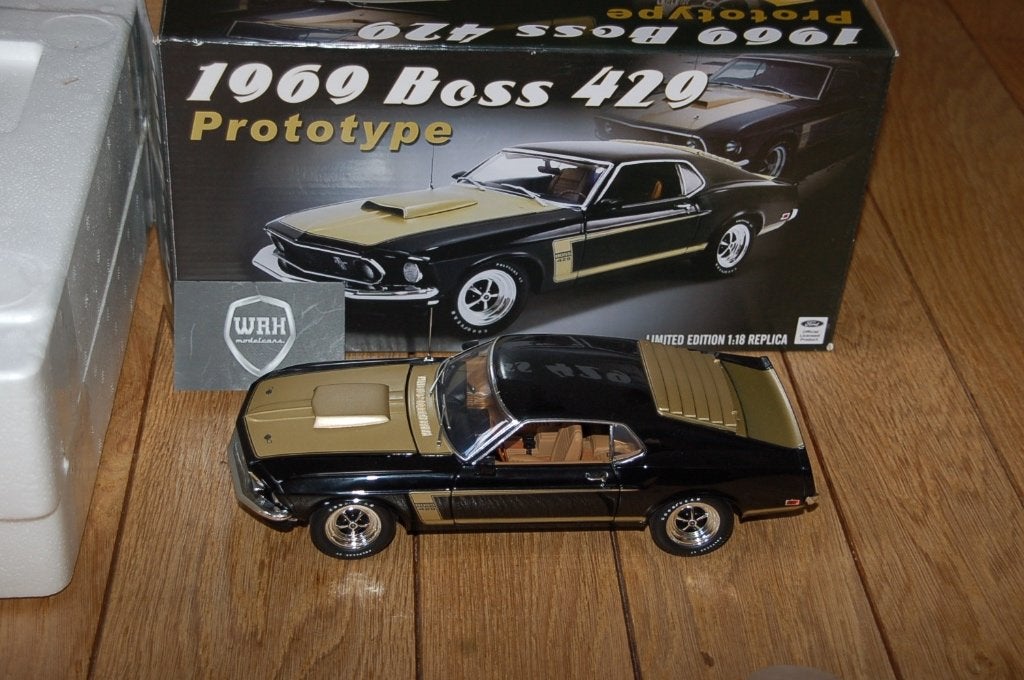 1:18 FORD MUSTANNG 1969 BOSS PROTOTYPE ACME WRH, Hobby en Vrije tijd, Verzenden, Zo goed als nieuw, Auto, Overige merken