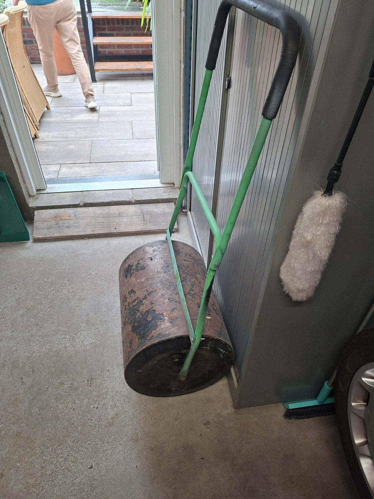 Wals voor tuin werkzaamheden, Ophalen of Verzenden, Gebruikt