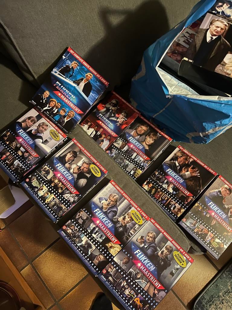 Flikken Maastricht DVD Boxsets - Seizoen 1 t/m 9, Gebruikt, Boxset, Ophalen of Verzenden, Actie en Avontuur