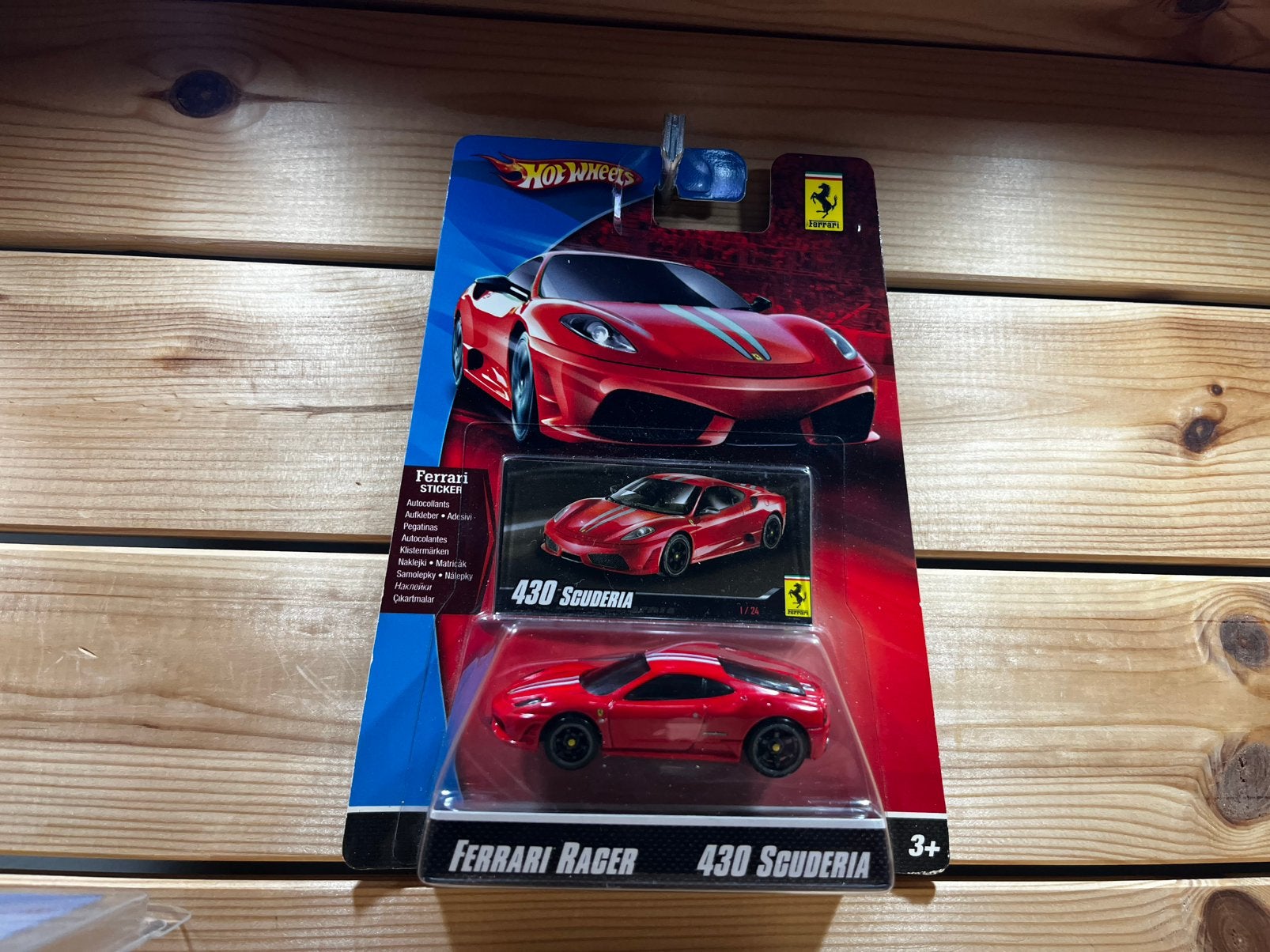 Ferrari Racer Ferrari 430 Scuderia hotwheels, Ophalen of Verzenden, Zo goed als nieuw, Auto