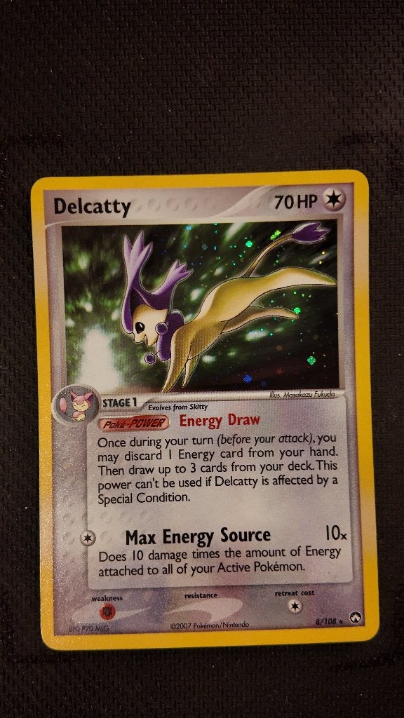 Delcatty 1 8 Power Keepers | Pokemon kaart, Ophalen, Zo goed als nieuw, Losse kaart, Foil