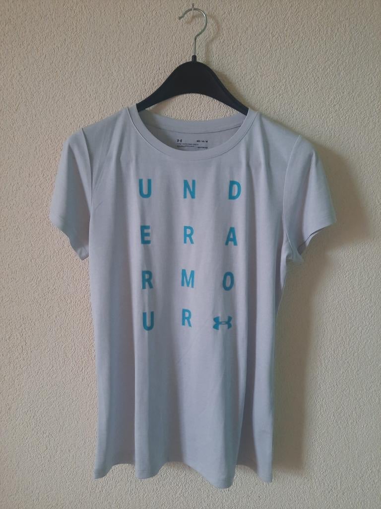 Under Armour t shirt, Ophalen of Verzenden, Grijs, Korte mouw