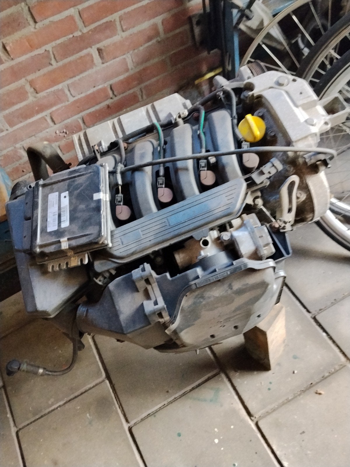 motorblok Renault Clio 2 1.4 16V, Ophalen, Renault