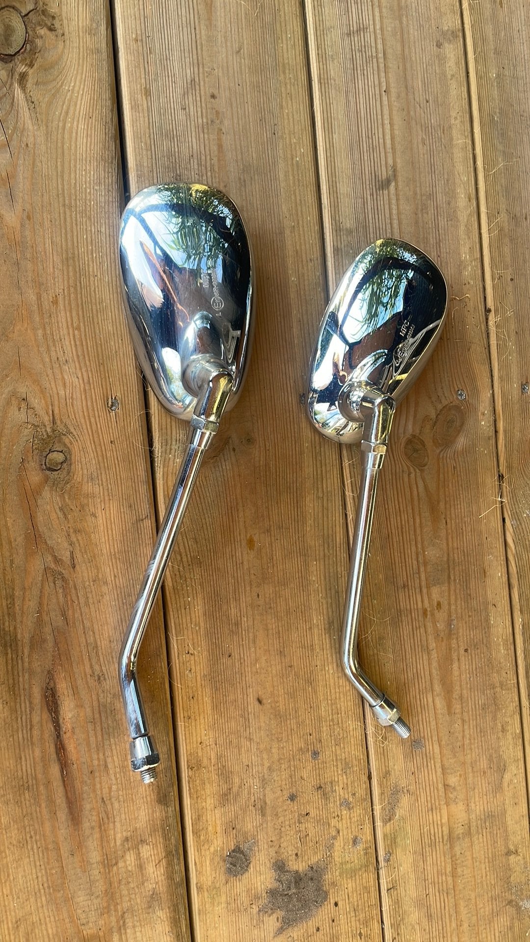 Spiegels voor custom chopper, Motoren, Ophalen