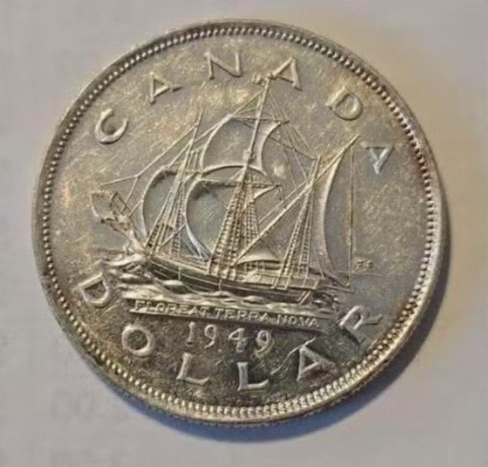 Canada - Silver 1 Dollar 1949 - Commemorative, Verzenden, Noord-Amerika, Losse munt, Zilver