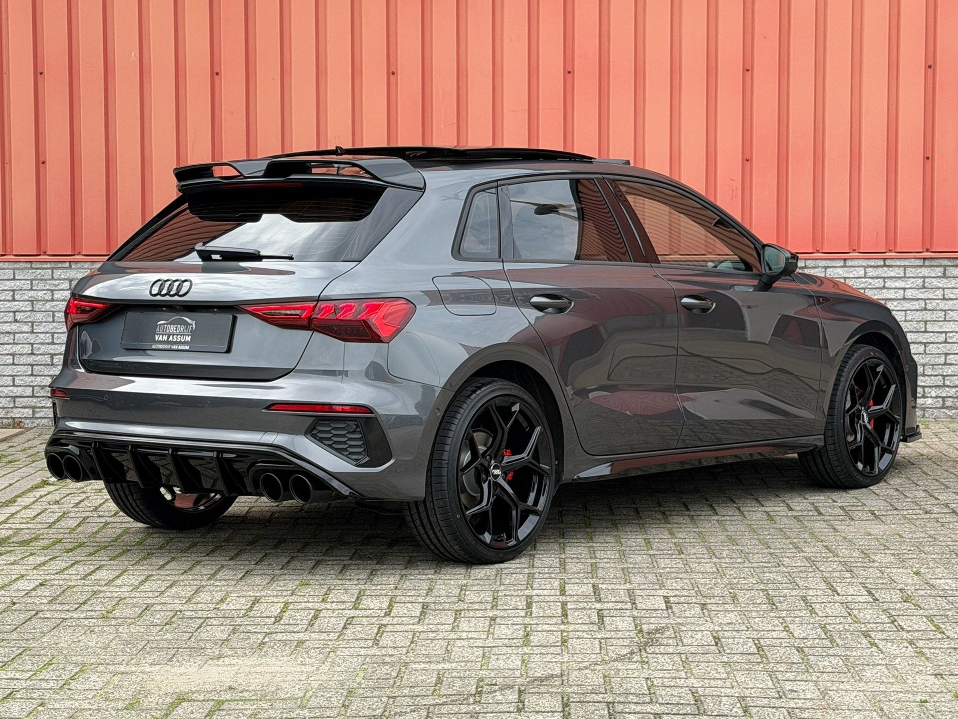 Audi A3 Sportback 35 TFSI 3x S-Line Pano Camera 19"RS Maxton, Auto's, Dealer onderhouden, Zwart, 4 cilinders, 150 pk