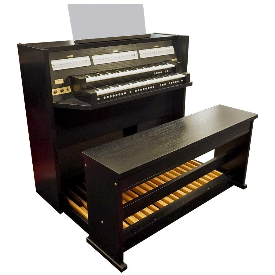 Johannus Concertino 237 Occasion Orgel Zwart, 2 klavieren, Johannus, Ophalen of Verzenden, 3364 AE