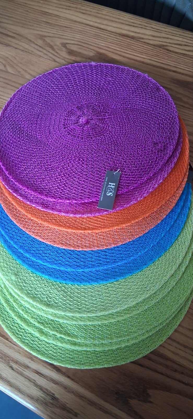 Nieuwe placemats set van 11 stuks, diverse kleuren, Ophalen, Meerkleurig, Nieuw, Modern
