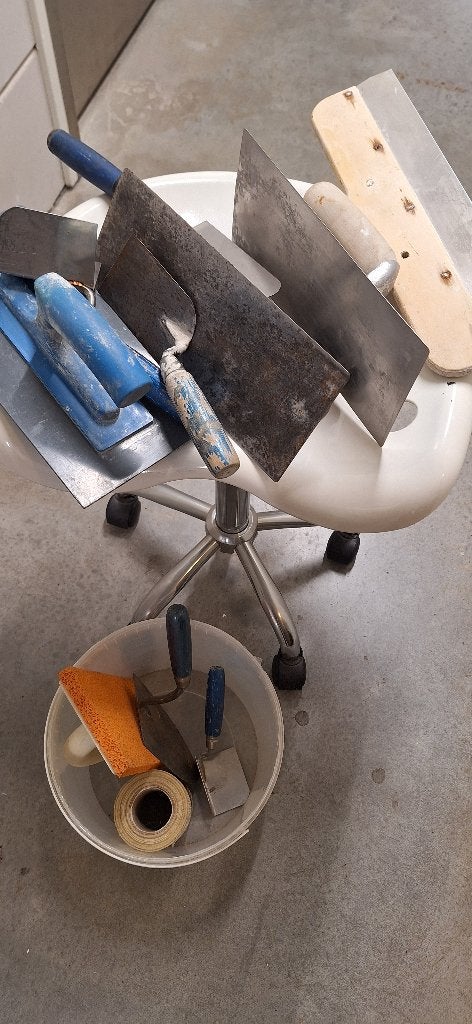 stuc gereedschap, Ophalen, Zo goed als nieuw