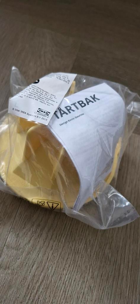 Ikea TARTBAK bakvorm kristal, Overige typen, IKEA, Geel, Nieuw
