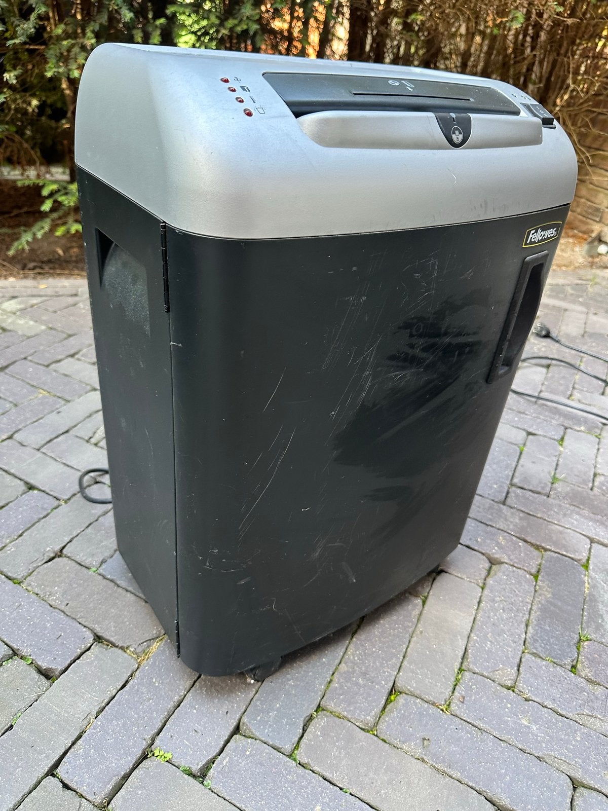 Fellowes Papierversnipperaar - Veilig en Efficiënt, Ophalen, Gebruikt, Beveiliging
