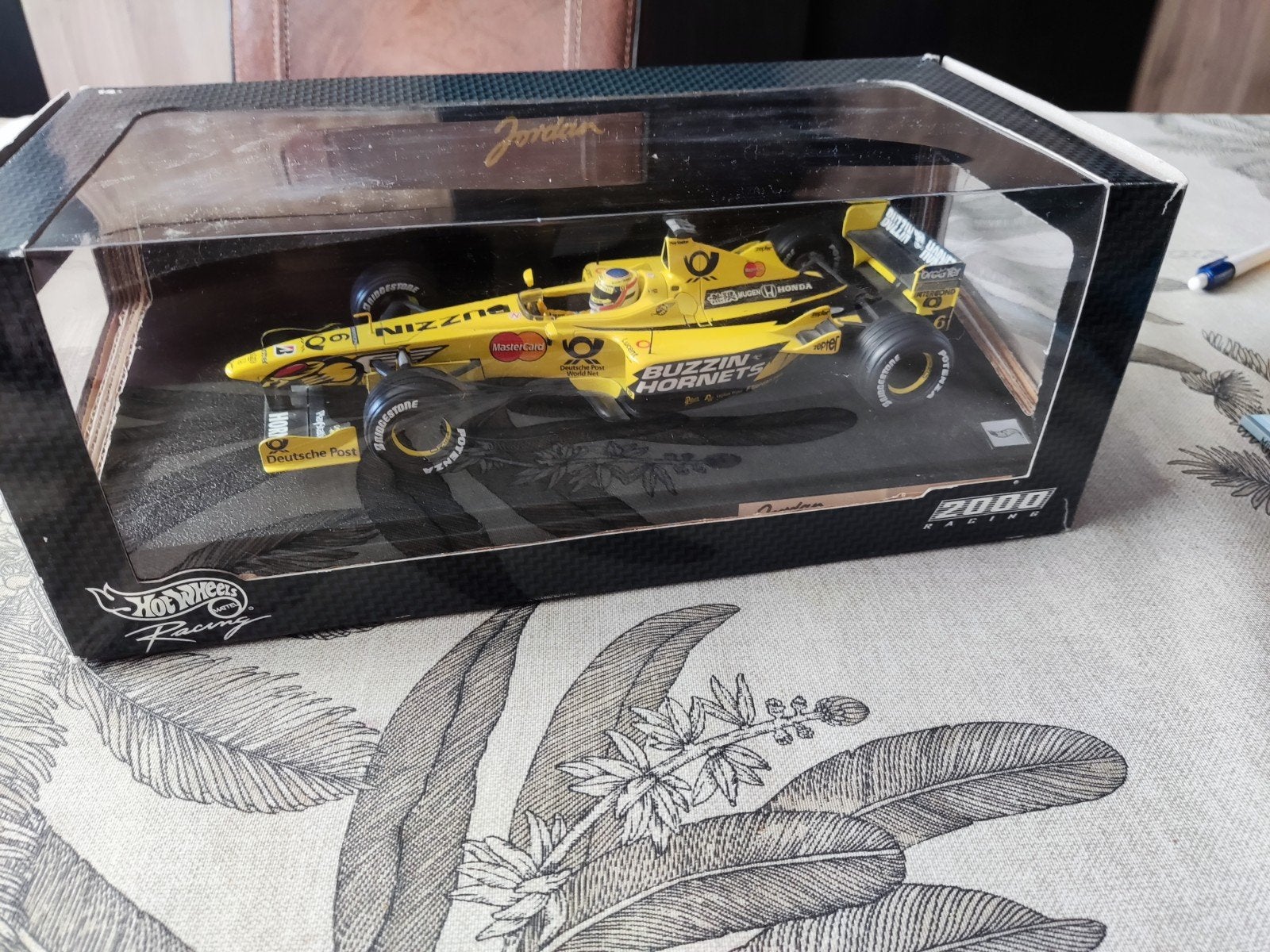 Jordan F1 Hot Wheels Racing 2000 - Buzzin Hornets, Overige merken, Auto, Groter dan 1:32, Ophalen of Verzenden