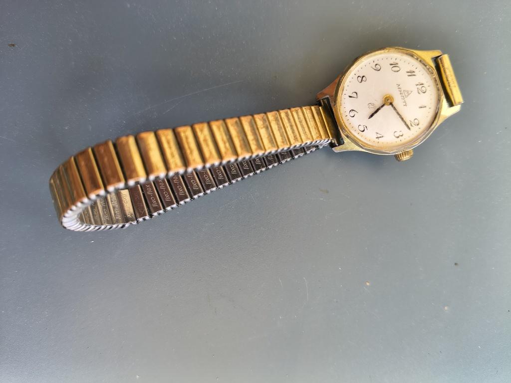Marti dames horloge vintage, Overige merken, Staal, Met bandje, Polshorloge
