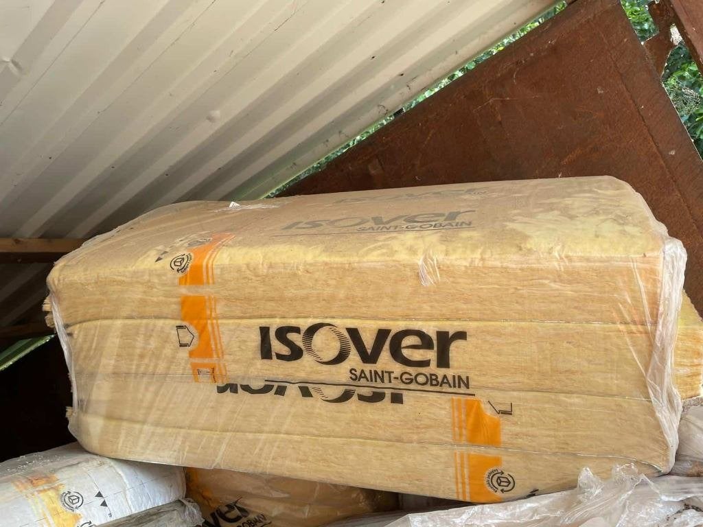 64 - Glaswol isolatie, Isover Saint Gobain, Ophalen, 4 tot 8 cm, Dakisolatie, Nieuw