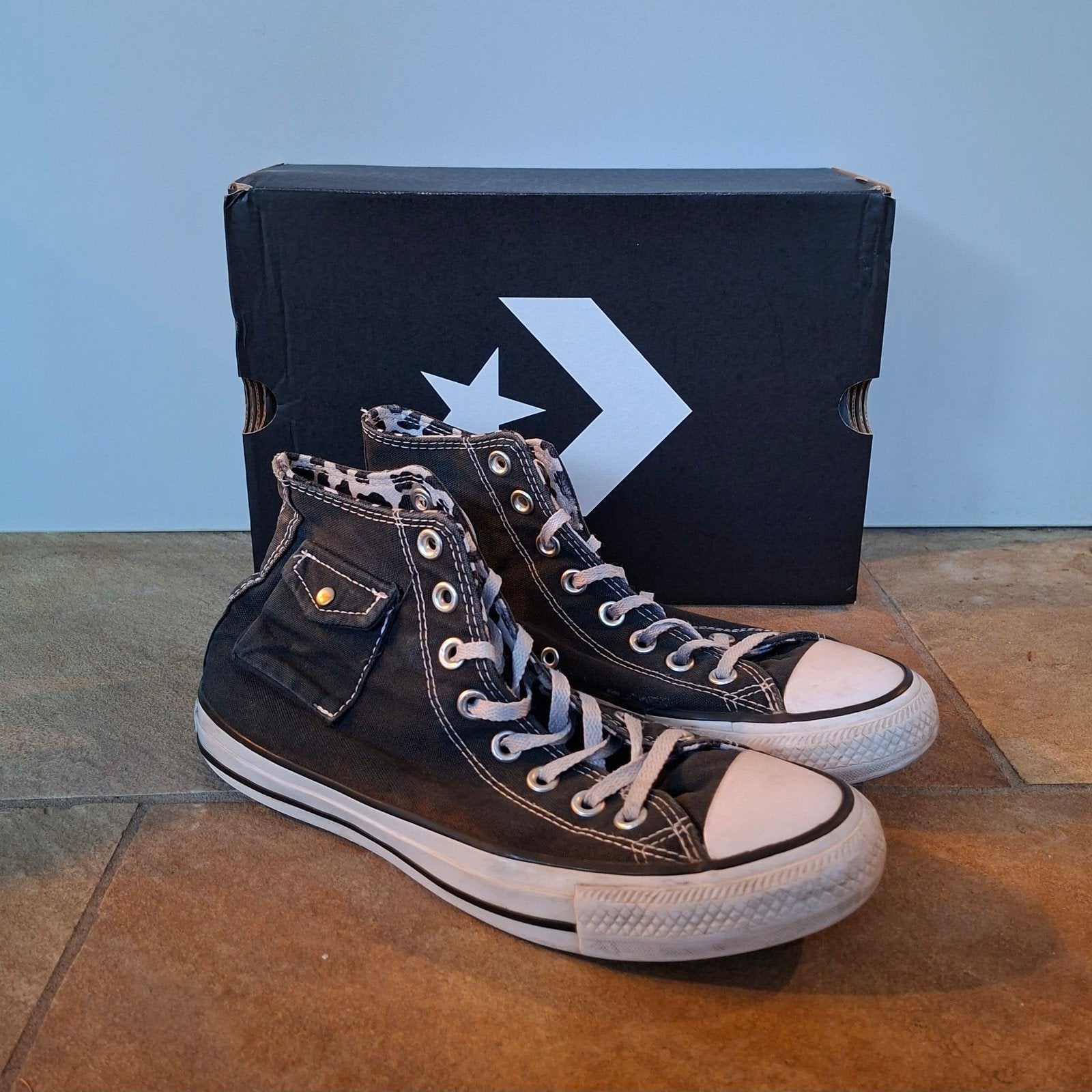 Zwarte Converse sneakers - Maat 39.5, Kleding | Dames, Schoenen, Zwart, Converse, Ophalen of Verzenden, Sneakers of Gympen
