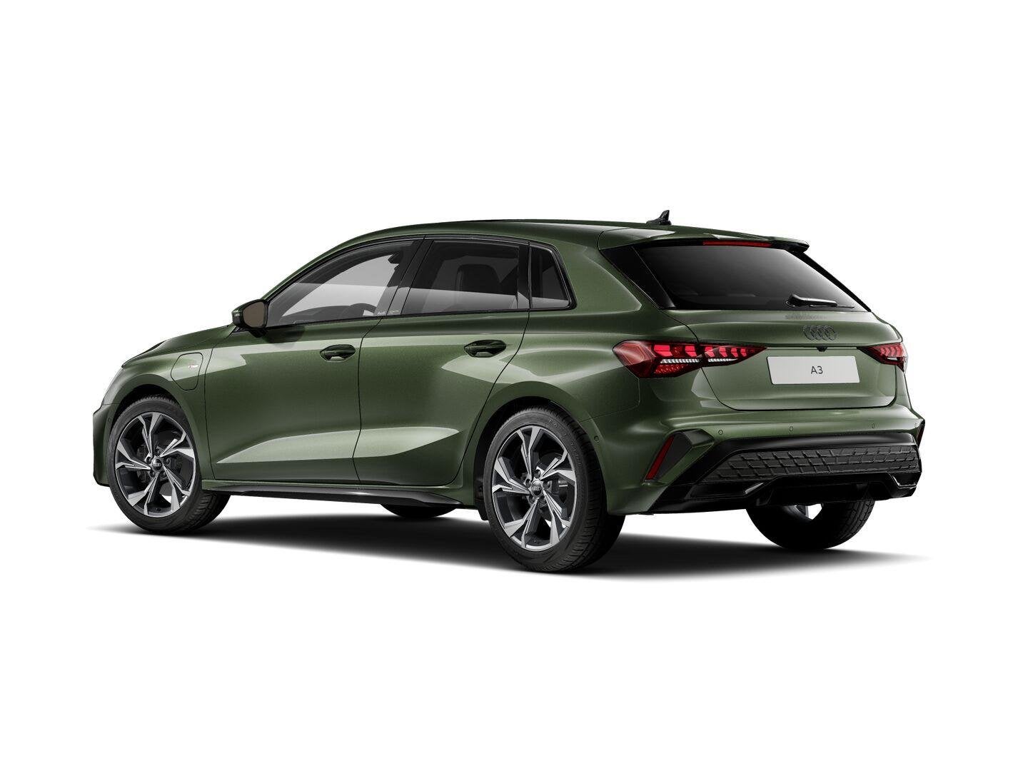 Audi A3 Sportback S edition 40 TFSI e 150 kW / 204 PK Sportb, Auto's, 1498 cc, 4 cilinders, Leder en Stof, Bedrijf