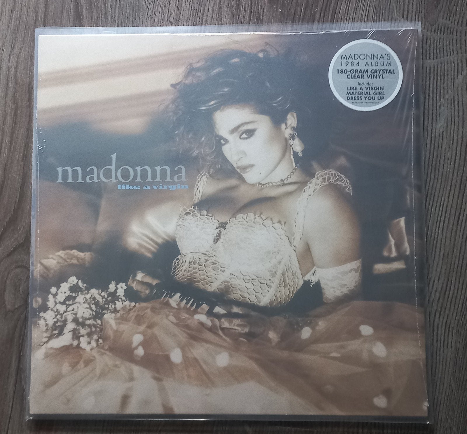 Madonna like a virgin clear vinyl, Ophalen of Verzenden, Nieuw in verpakking, 12 inch