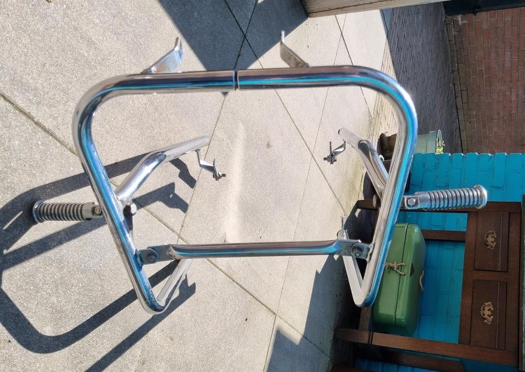 Valbeugel highwaysteps Yamaha XV 750 / xv750 engine guard, Ophalen of Verzenden, Gebruikt
