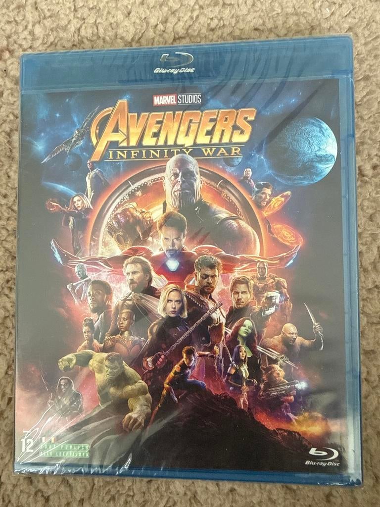 Avengers: Infinity War Blu-ray Disc - Nieuw in verpakking, Ophalen of Verzenden, Nieuw in verpakking, Actie